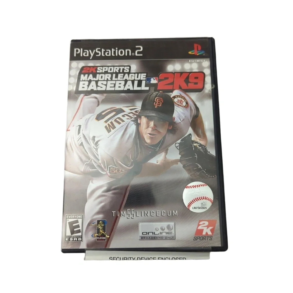 Ps2 - Major League Baseball 2k9 Sony PlayStation 2‎ Complete in Box